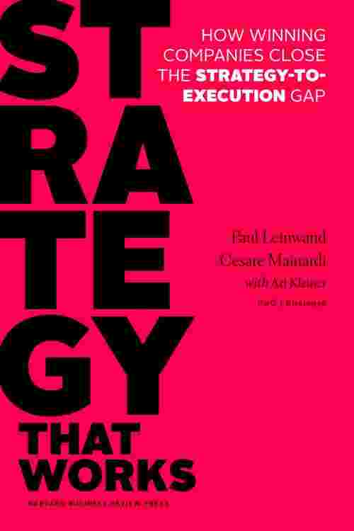 Pdf Strategy That Works By Paul Leinwand Ebook Perlego