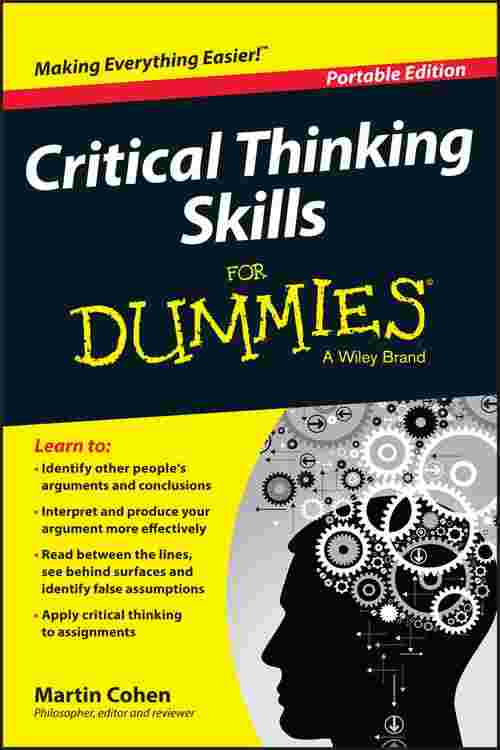 critical thinking for dummies pdf pdf free download
