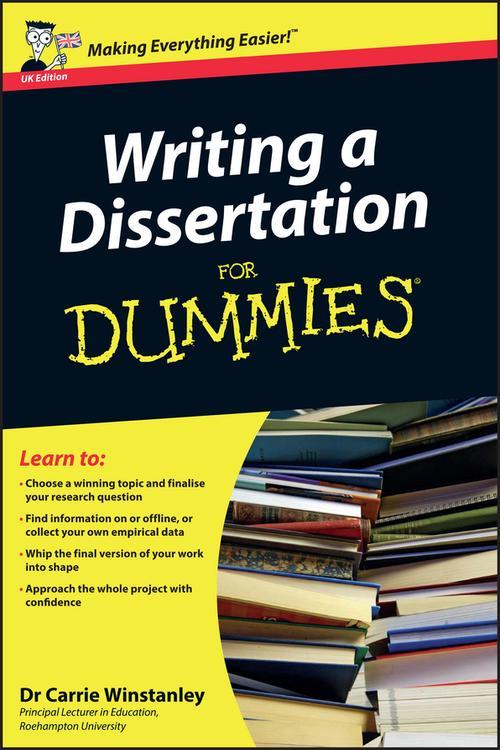 writing a dissertation for dummies pdf free