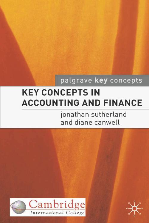 Key Concepts in Accounting and Finance