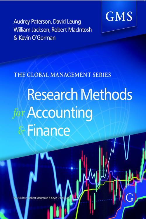 Research Methods for Accounting and Finance