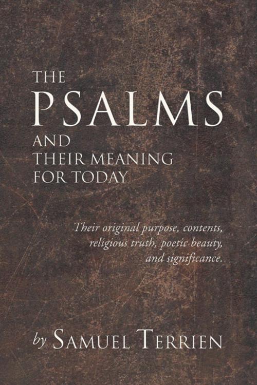 The Psalms and Their Meaning for Today