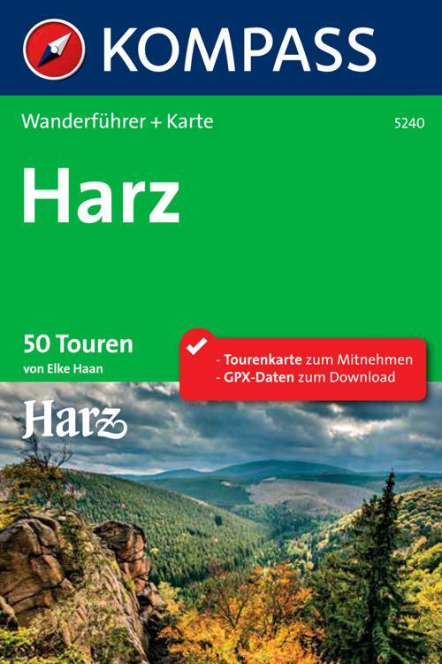 Kompass Wanderführer Harz