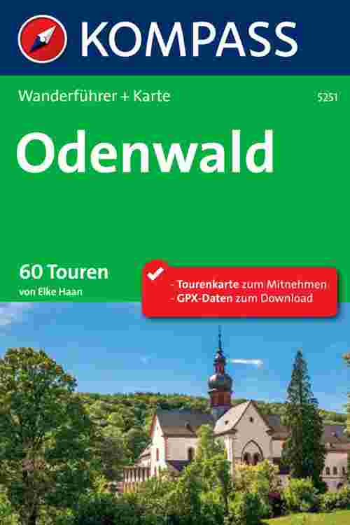 Kompass Wanderführer Odenwald