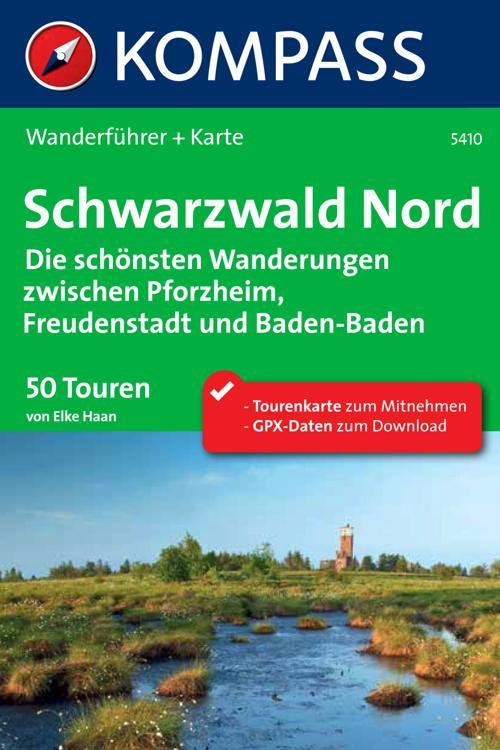 Kompass Wanderführer Schwarzwald Nord