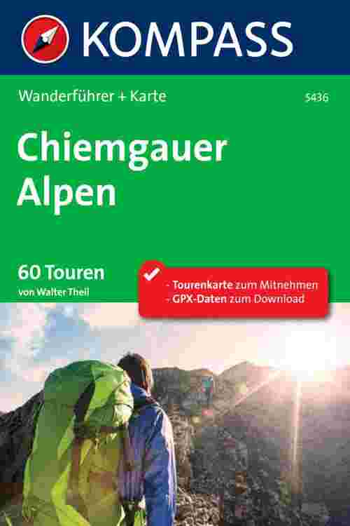 Kompass Wanderführer Chiemgauer Alpen