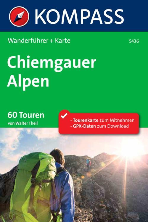 Kompass Wanderführer Chiemgauer Alpen