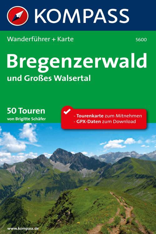Kompass Wanderführer Bregenzerwald und Großes Walsertal