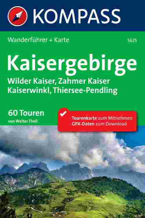 Kompass Wanderführer Kaisergebirge