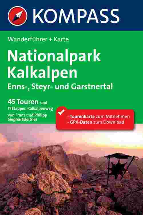 Kompass Wanderführer Nationalpark Kalkalpen, Enns-, Steyr- und Garstnertal