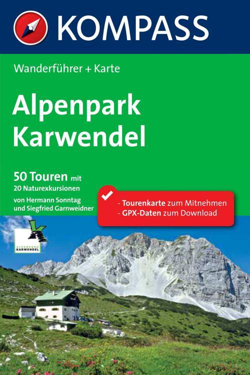 Kompass Wanderführer Alpenpark Karwendel