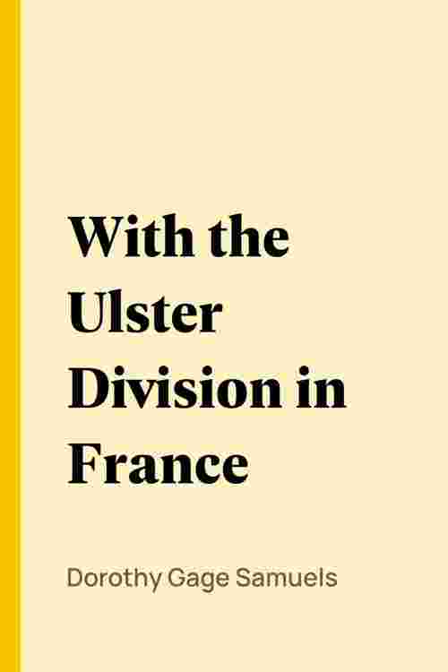 With the Ulster Division in France
