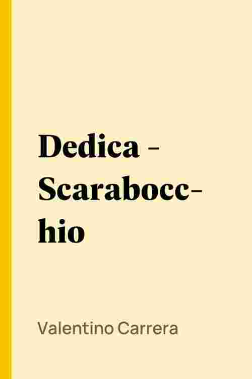 Dedica - Scarabocchio