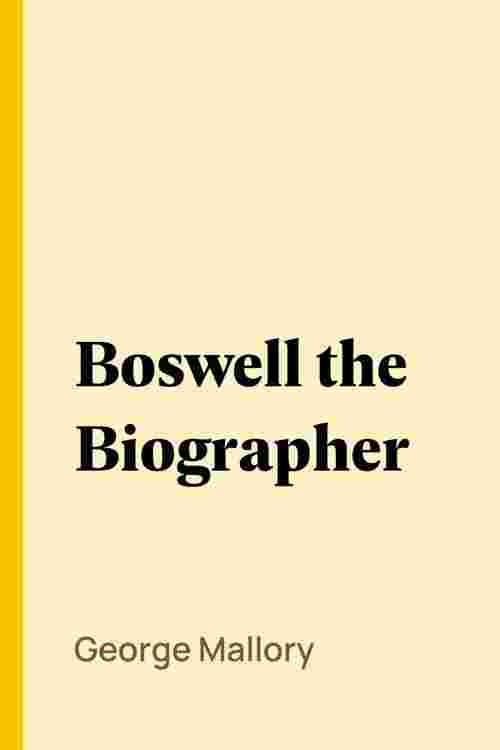Boswell the Biographer