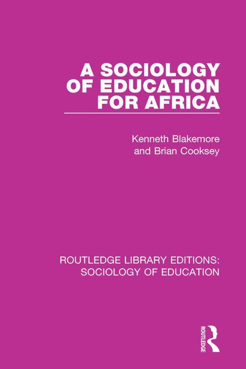 A Sociology of Education for Africa