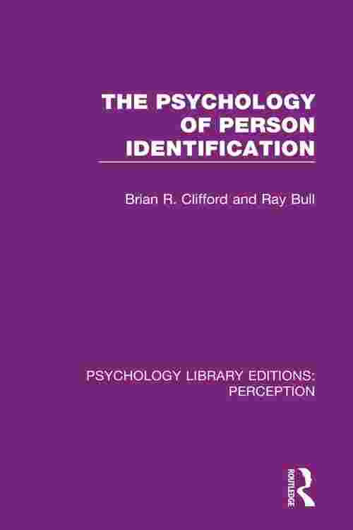 The Psychology of Person Identification