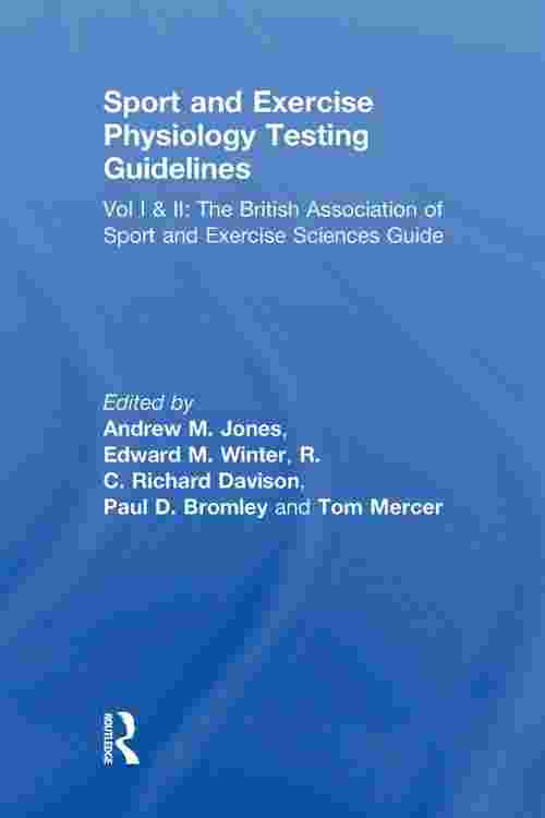 Sport and Exercise Physiology Testing Guidelines
