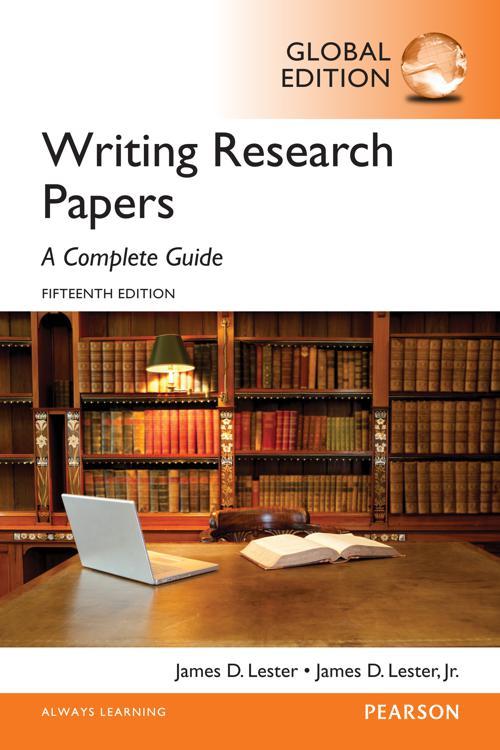 writing research papers a complete guide 16th edition pdf