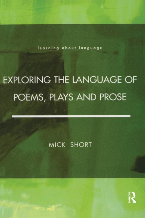 [PDF] Exploring the Language of Poems, Plays and Prose by Mick Short