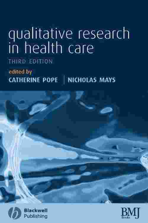 qualitative research in health care catherine pope