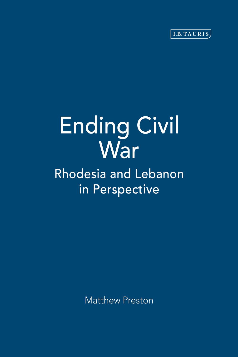 Ending Civil War - Matthew Preston