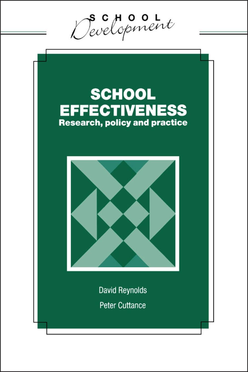 School Effectiveness - David Reynolds