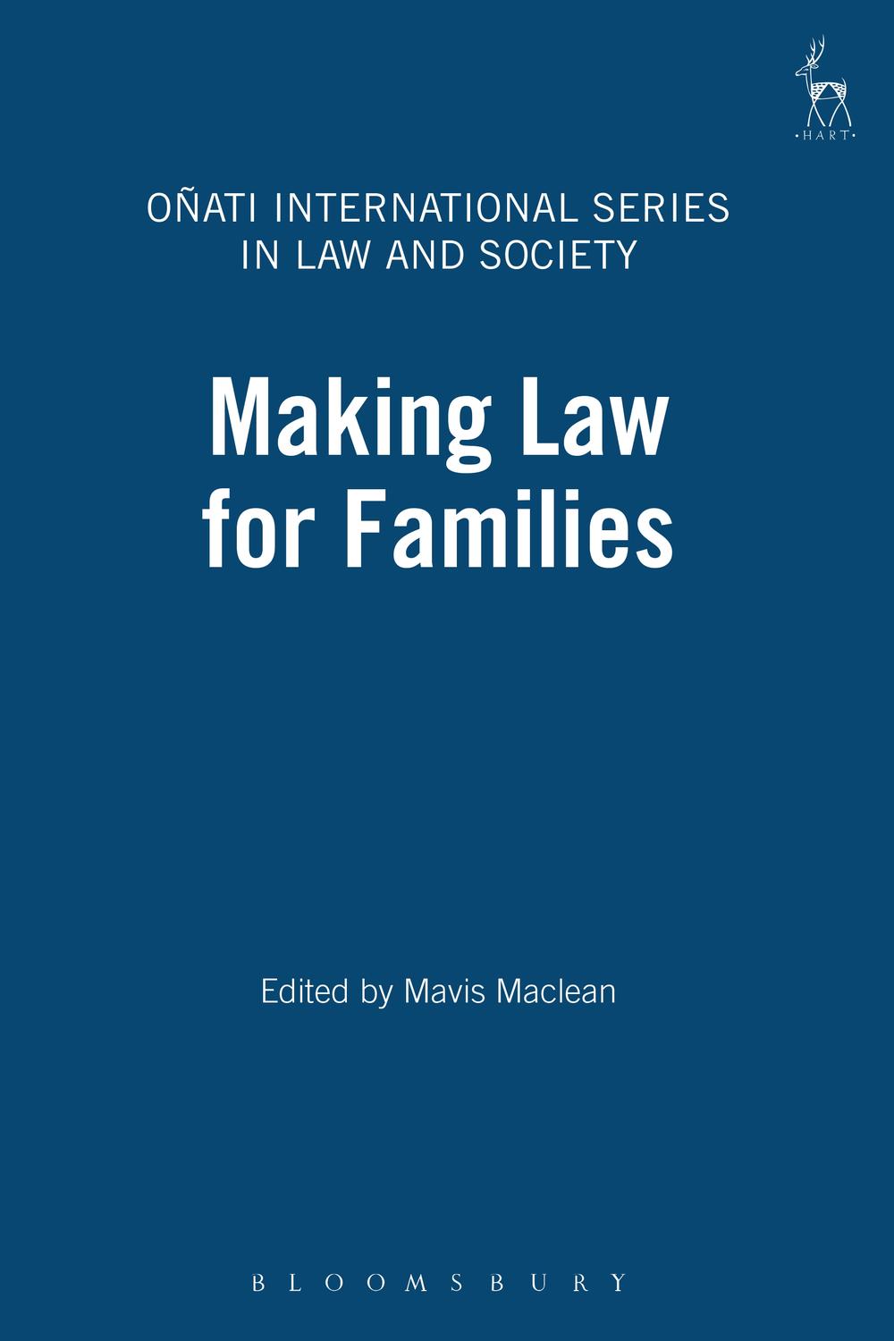 Making Law for Families - Mavis Maclean