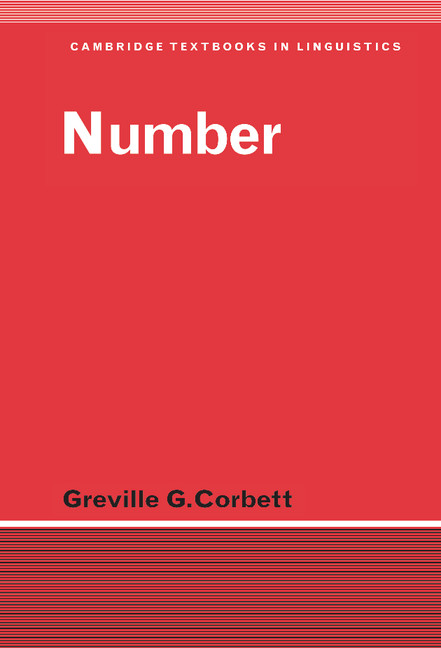 Number - Greville G. Corbett,,