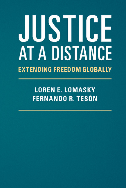 Justice at a Distance - Loren E. Lomasky, Fernando R. Tesón
