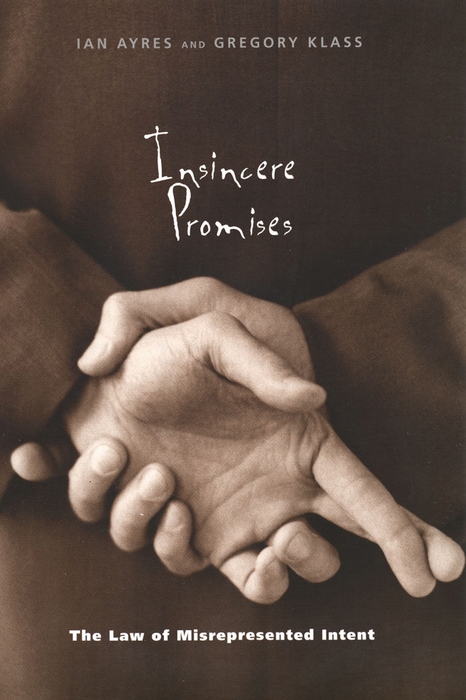 Insincere Promises - Ian Ayres, Gregory Klass