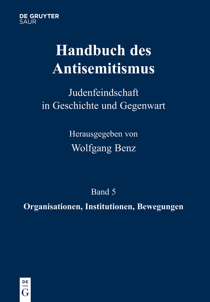Organisationen, Institutionen, Bewegungen - Wolfgang Benz, Brigitte Mihok