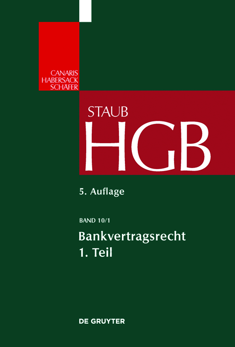 Bankvertragsrecht 1 - Stefan Grundmann