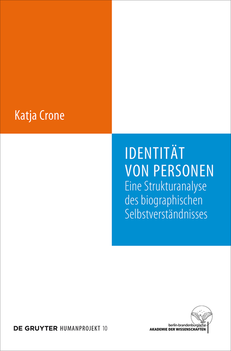 Identität von Personen - Katja Crone