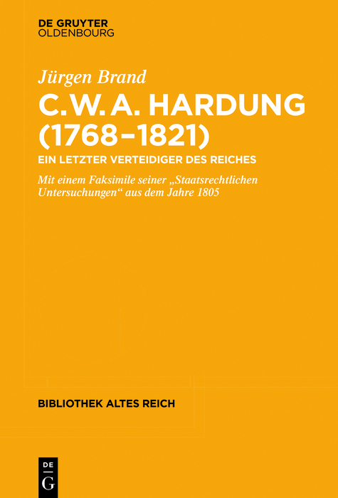Clemens Wilhelm Adolph Hardung (1768–1821) - Jürgen Brand