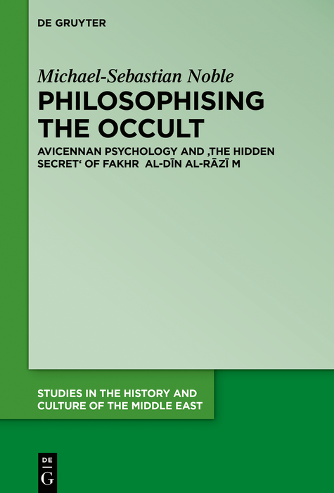 Philosophising the Occult - Michael-Sebastian Noble
