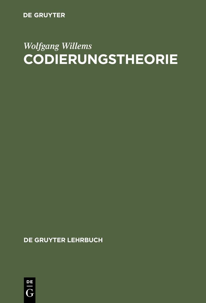 Codierungstheorie - Wolfgang Willems