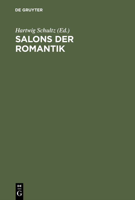 Salons der Romantik - Hartwig Schultz