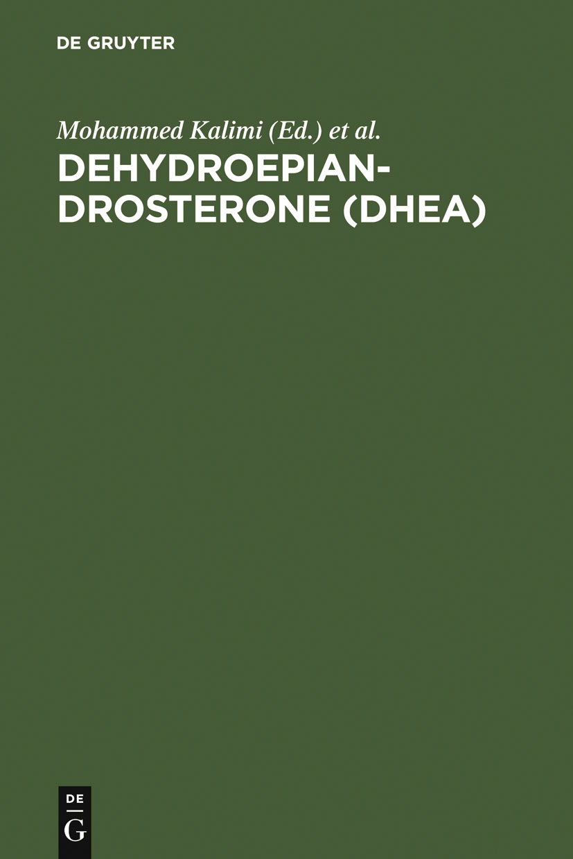 Dehydroepiandrosterone (DHEA) - Mohammed Kalimi, William Regelson