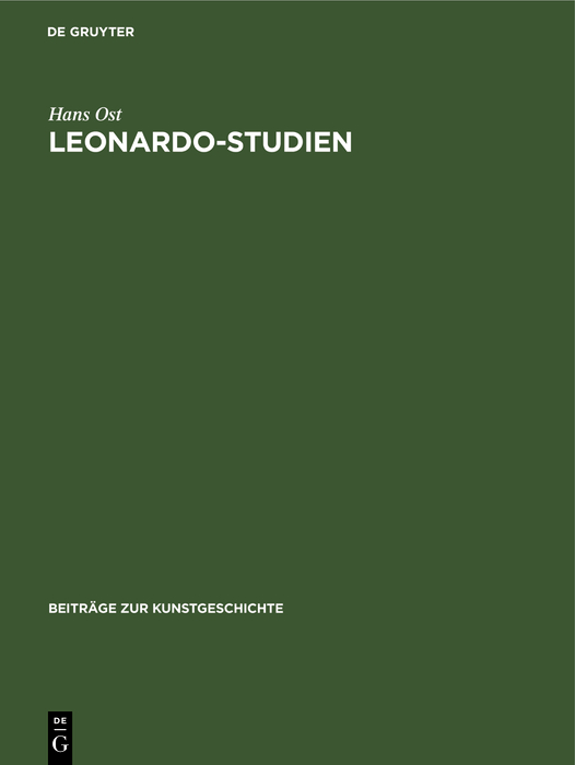 Leonardo-Studien - Hans Ost