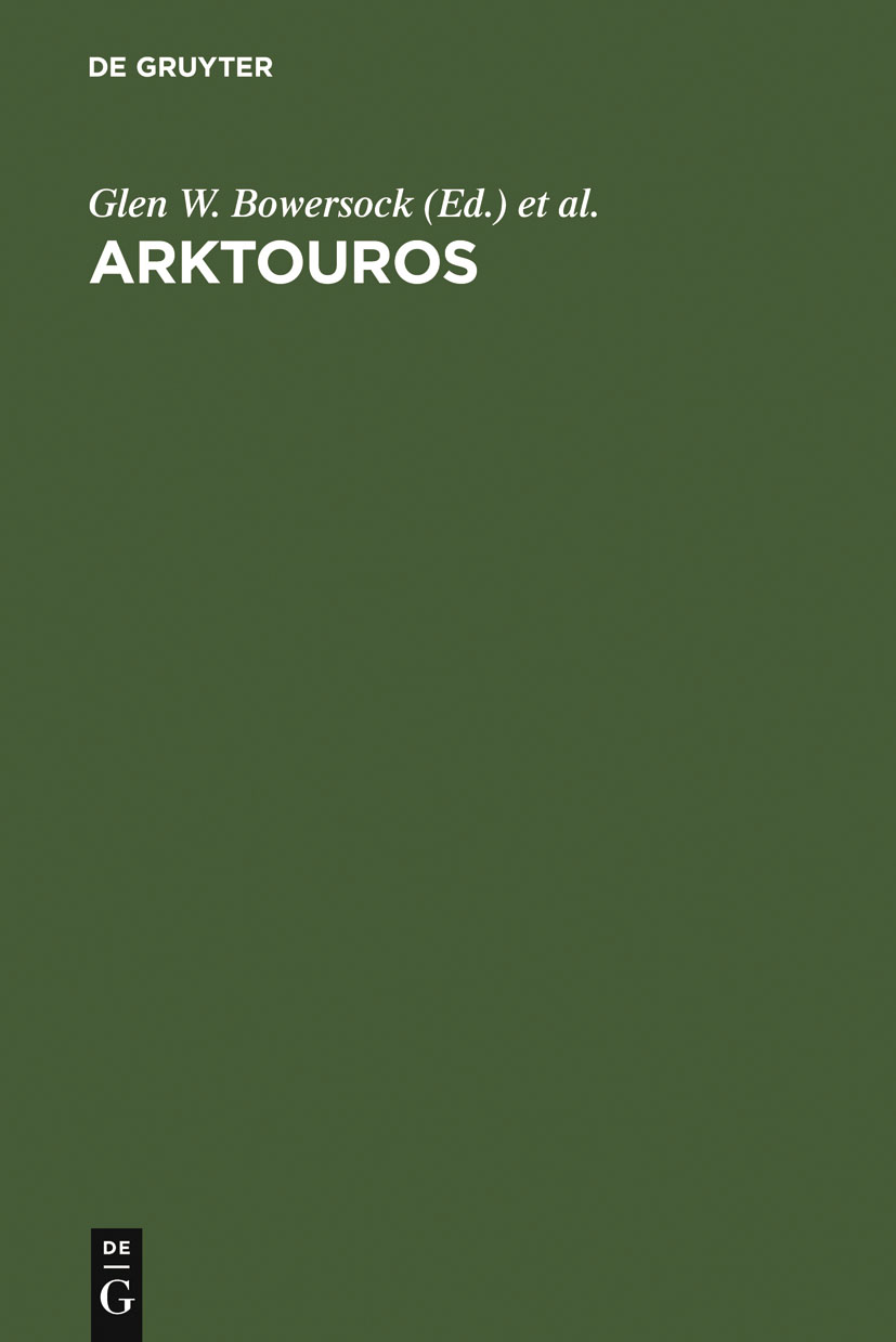 Arktouros - Glen W. Bowersock, Walter Burkert, Michael Putnam