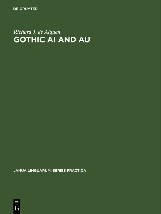 Gothic ai and au - Richard J. de Alquen