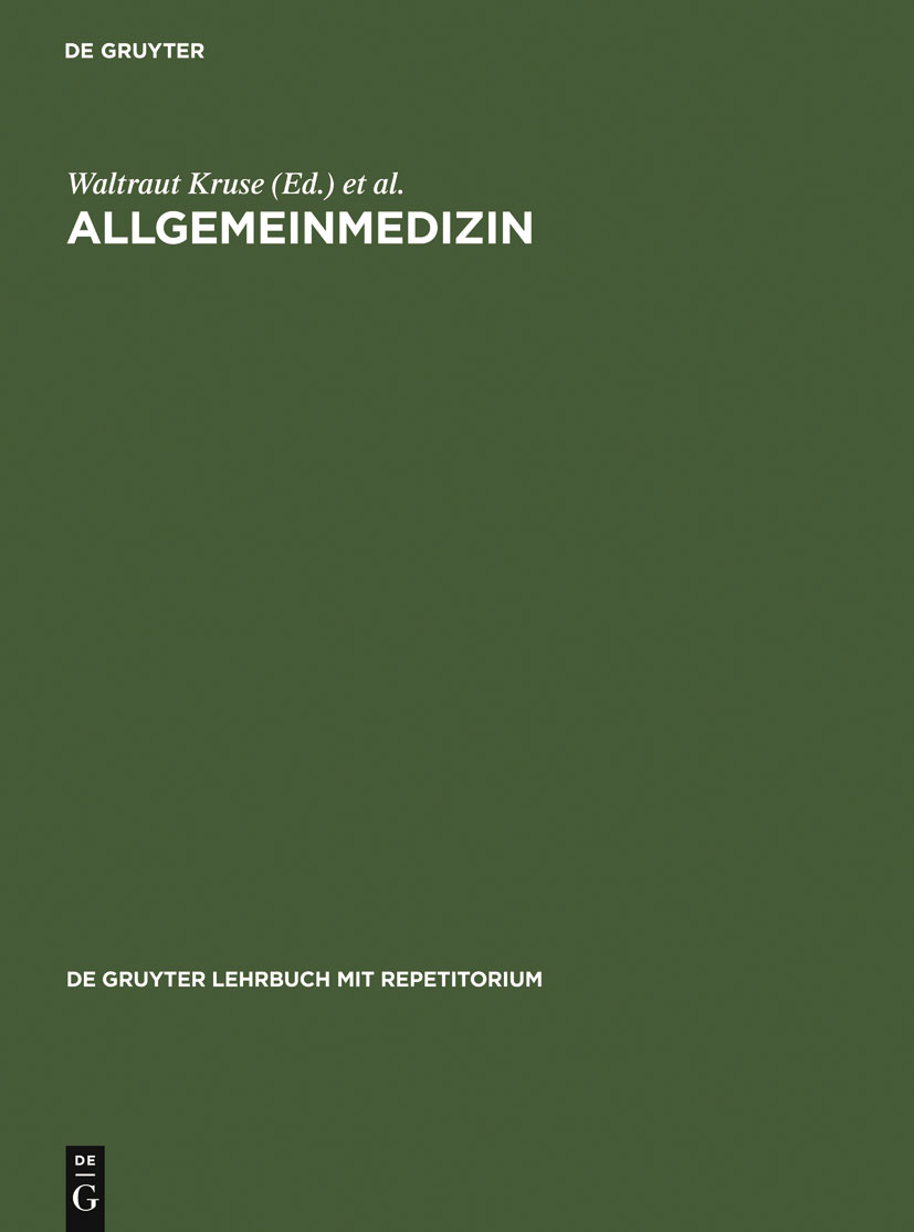 Allgemeinmedizin - Waltraut Kruse, Gotthard Schettler