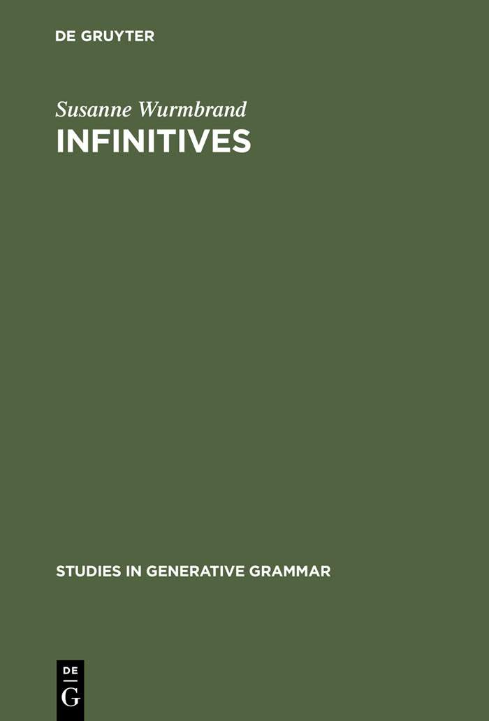 Infinitives - Susanne Wurmbrand
