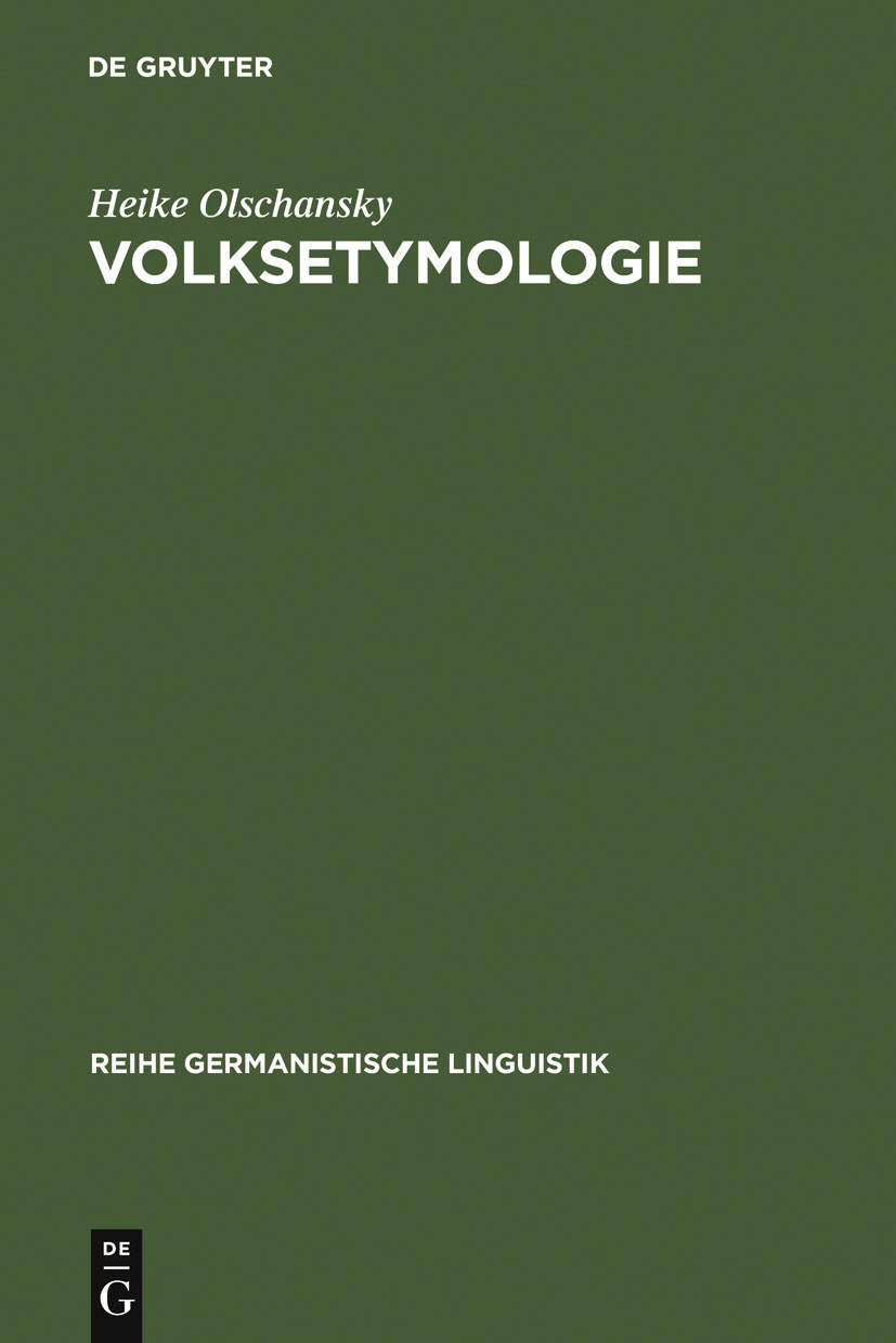 Volksetymologie - Heike Olschansky