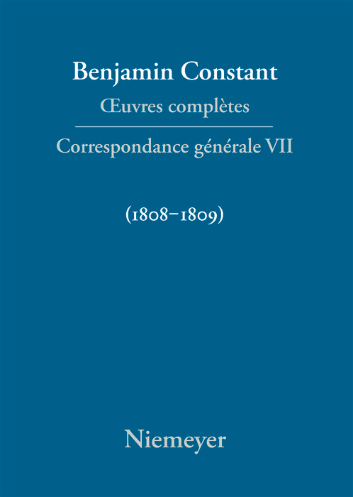 Correspondance générale 1808–1809 - Paul Delbouille, Robert Leroy