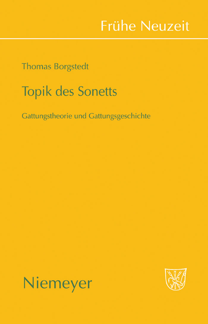 Topik des Sonetts - Thomas Borgstedt