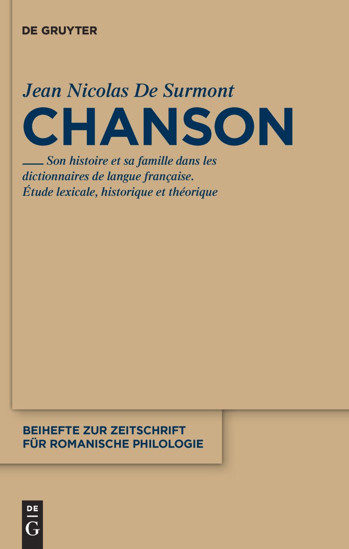 Chanson - Jean-Nicolas de Surmont