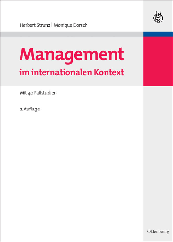 Management im internationalen Kontext - Herbert Strunz, Monique Dorsch