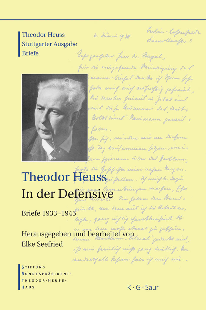 Theodor Heuss, In der Defensive - Elke Seefried