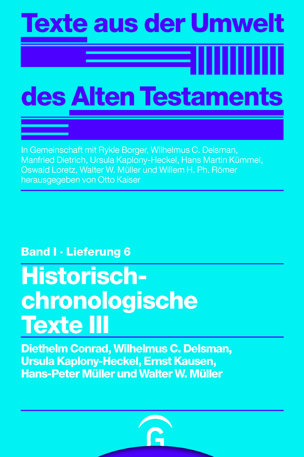Historisch-chronologische Texte III - Diethelm Conrad, Wilhelmus C. Delsman, Ursula Kaplony-Heckel, Ernst Kausen, Hans-Peter Müller, Walter W. Müller